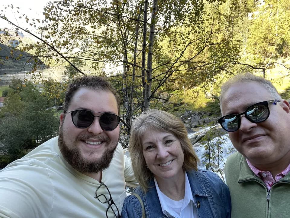 Gathering at the adult retreat