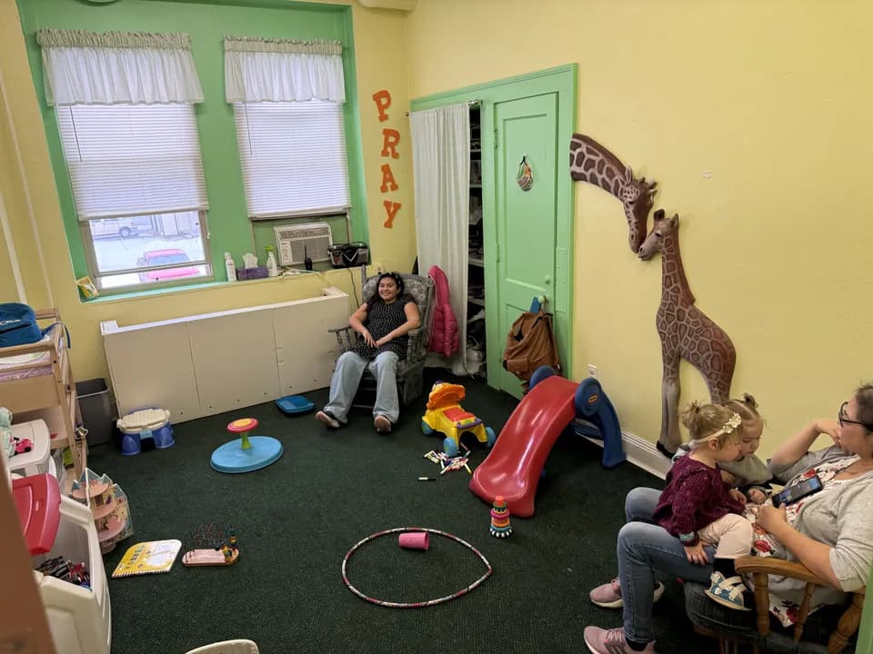 Caring for little ones in the nursery