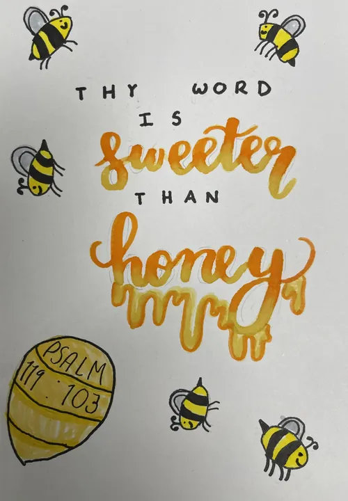 A Sunday school art project