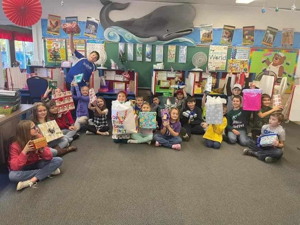 Students in the secondary classroom